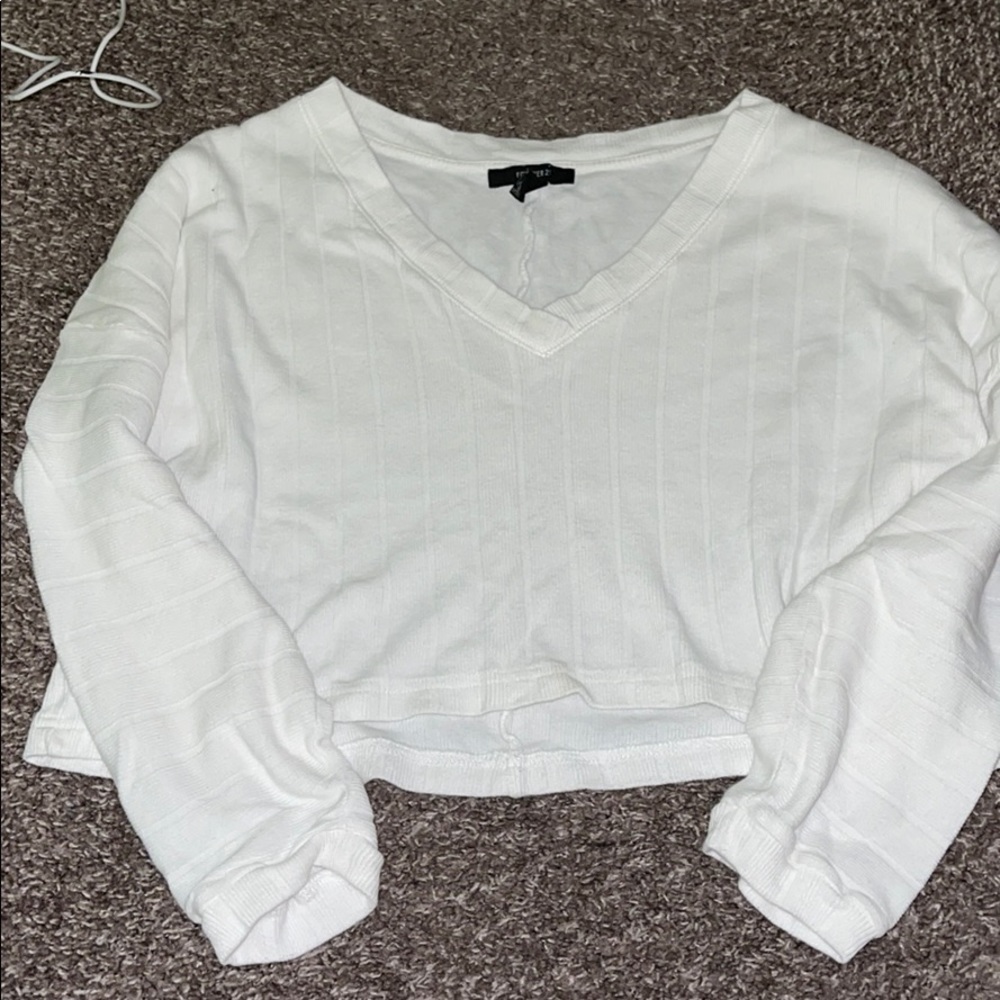cropped long sleeve